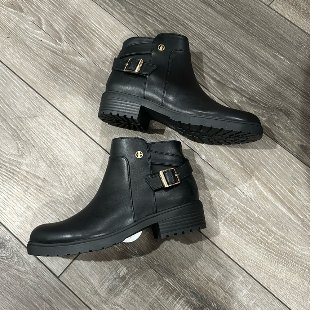 NWT! Giani Bernini Womens‎ Brennin Faux Leather Almond Toe Ankle Boots